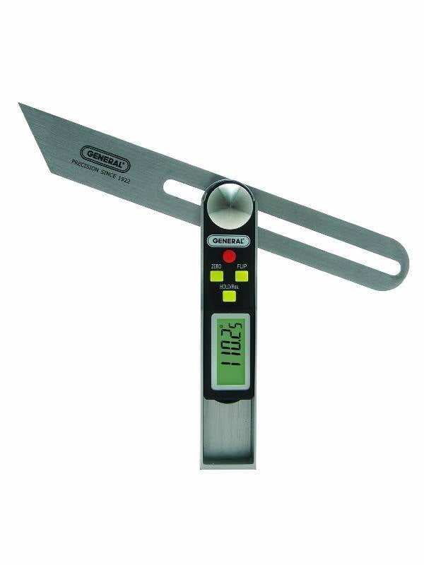General Tools Digital Sliding T-Bevel Gauge, Protractor in One |828
