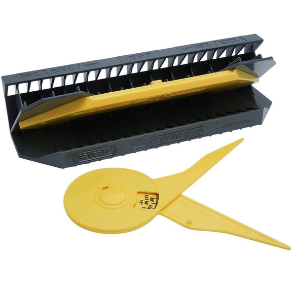 General Tools E-Z Pro Crown King Molding Jig with Protractor |881
