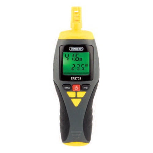 General Tools EP8703 Thermo-Hygrometer with Bright Display