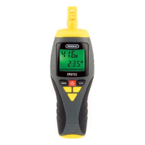 General Tools EP8703 Thermo-Hygrometer with Bright Display