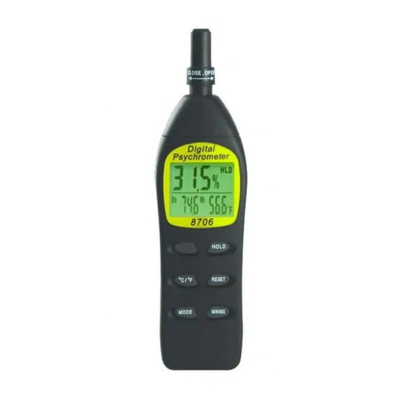 General Tools EP8706 Digital HVAC Psychrometer with Temperature Port