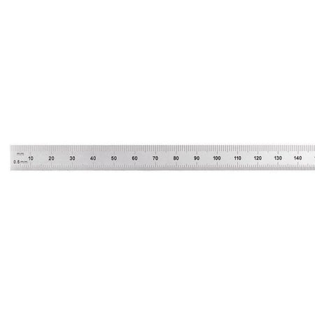 General Tools Flexible Steel Rule,12 In,SAE/Metric CF1247ME