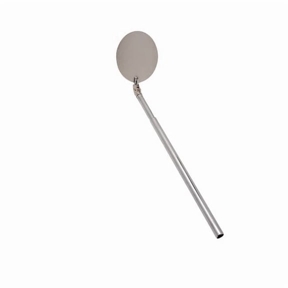 Metal Inspection Mirror, 3 3/4 In Rnd 5563