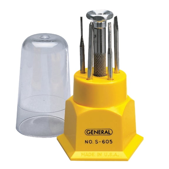General Tools Jeweler Screwdriver - Pack of 8