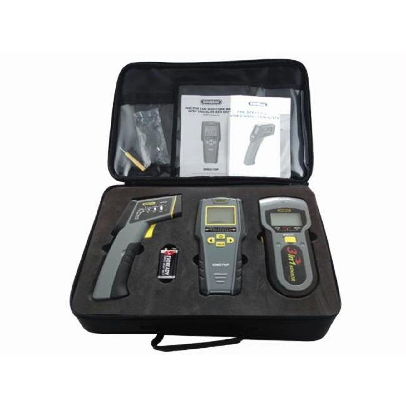 General Tools KT100 - Infrared Thermometer with Tricolor Light Panel Contractor