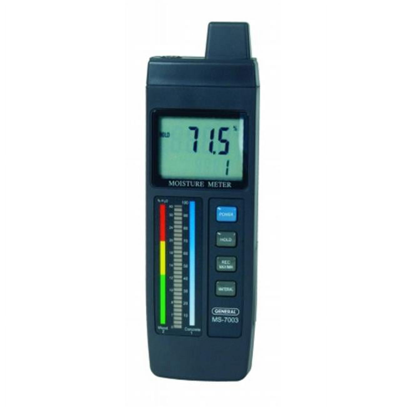 General Tools Moisture Meter,Pin,1/2inDepth MMD7003