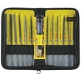 thumbnail image 1 of General Tools - Set of 12 and Handle, Swiss Pattern Needle File Set, 12-Piece, Black, 707475, 1 of 5