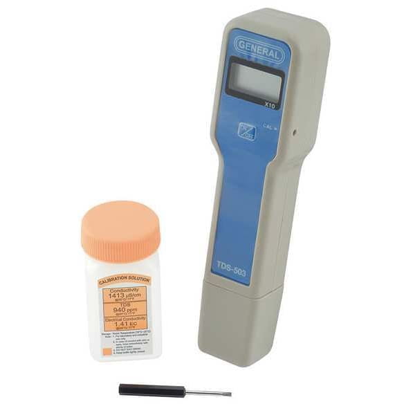 General Tools Pocket TDS Meter,10 to 9990 ppm,+/-1 Pct TDS503