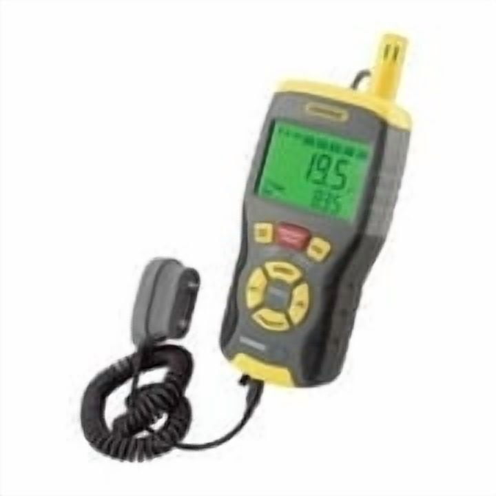 General Tools RHMG650 9-in-1 Thermo-Hygrometer Pin/Pinless Moisture Meter