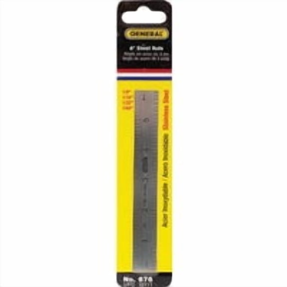 General Tools Rigid Straight Edge Ruler - Pack of 10
