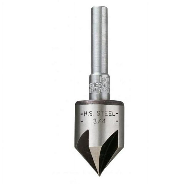 General Tools Rose Pattern Countersink Drill Bits, 5/8 in Cutting Dia, HSS Countersink - 1 EA (318-195-5/8)