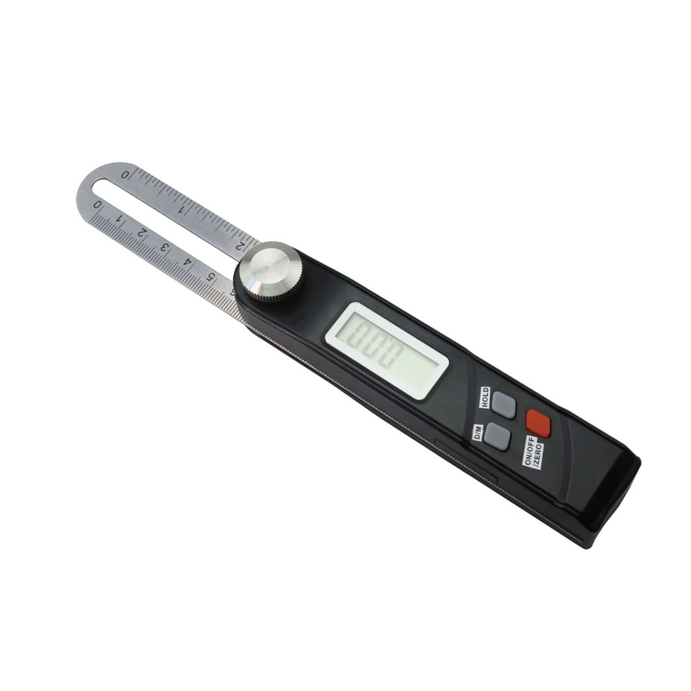 General Tools T-Bevel Gauge & Protractor - Digital Angle Finder with Full LCD Display & Blade, Digital activity angle ruler