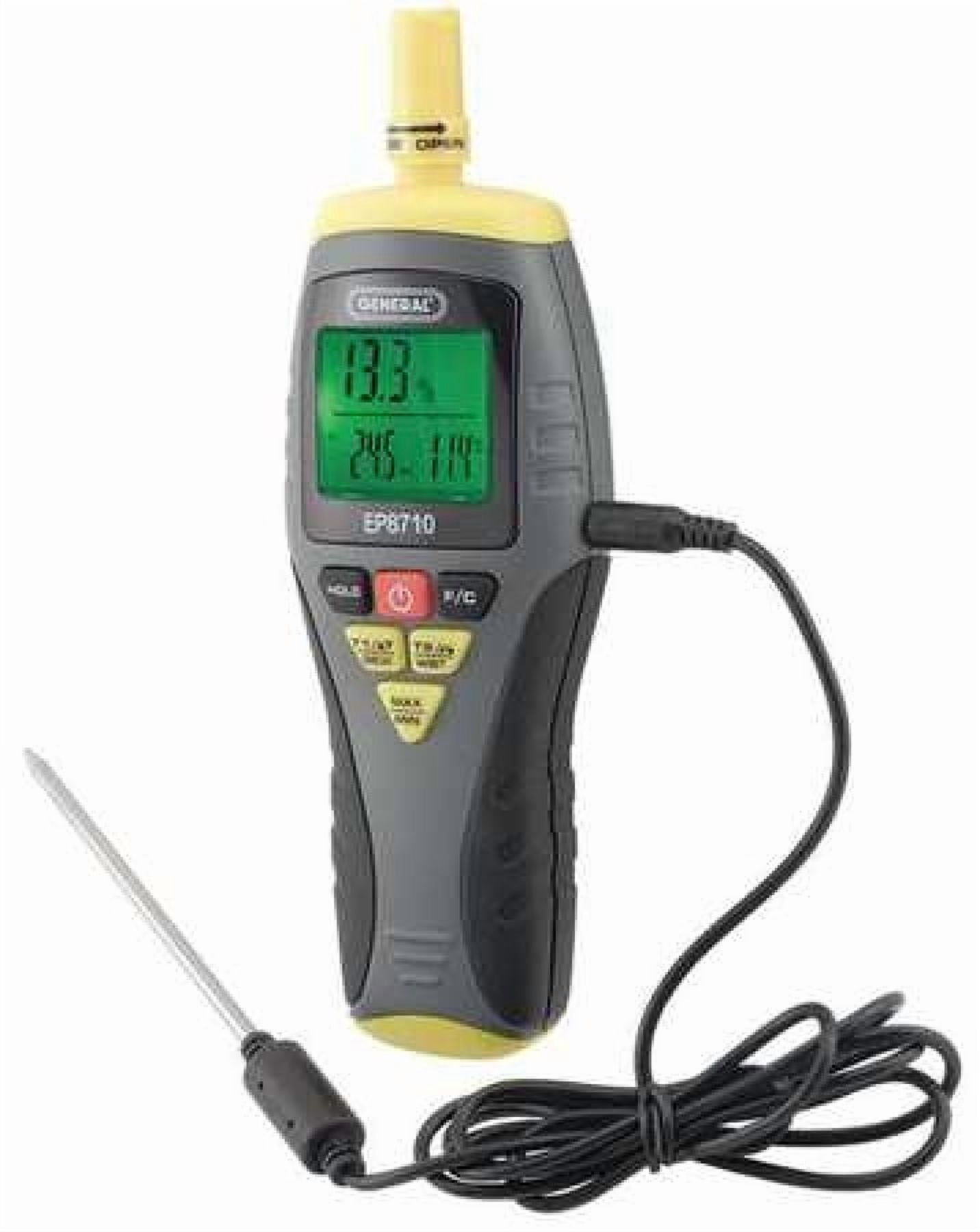 General Tools Temperature Humidity Meter EP8710