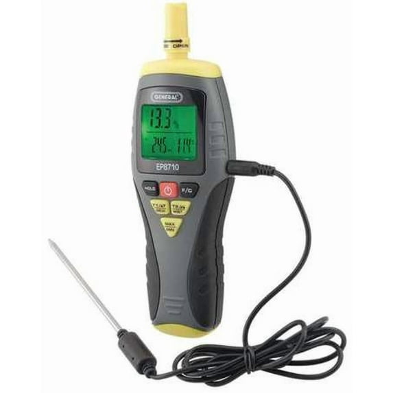 General Tools Temperature Humidity Meter EP8710