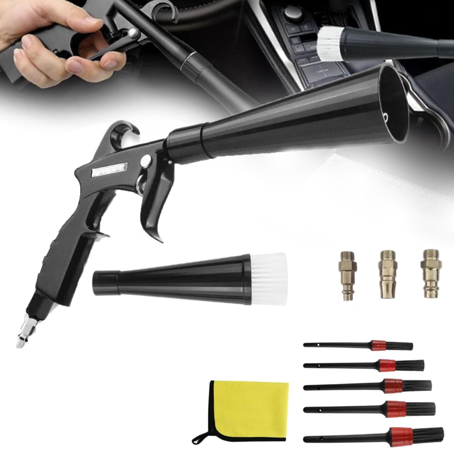 General Twister - Pneumatic Blow-Out Tool, 360°High Speed Rotation Car ...