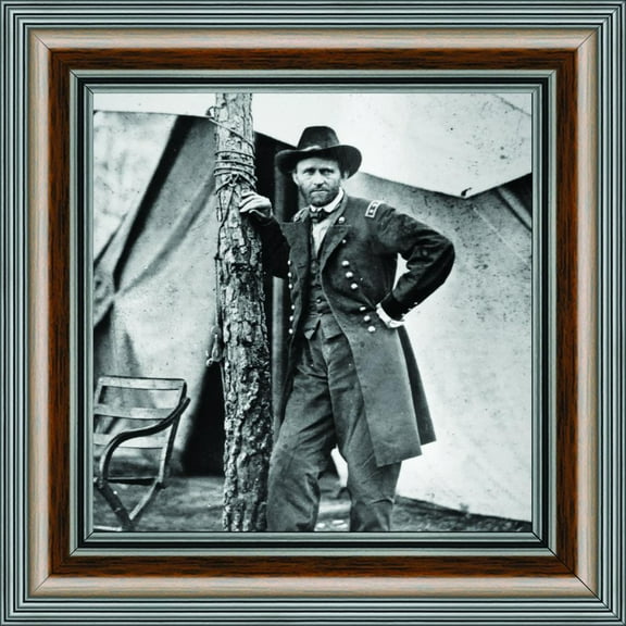 General Ulysses S. Grant, Presidential Images, Historical Picture Frame, 10x10 8541