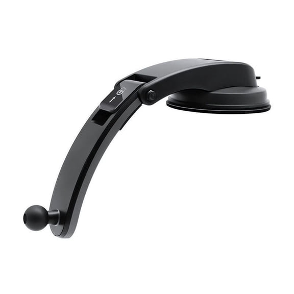 General Vehicle Phone Mount Curved Arm Car Dashs Tablet Holder Washable Suction Base for 4 to 11inch Screen Devices