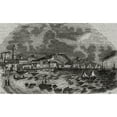 thumbnail image 1 of General View Of The City Of Malaga Spain And Harbour 18Th Century. From The Publication Viaje Ilustrado Print, 1 of 3