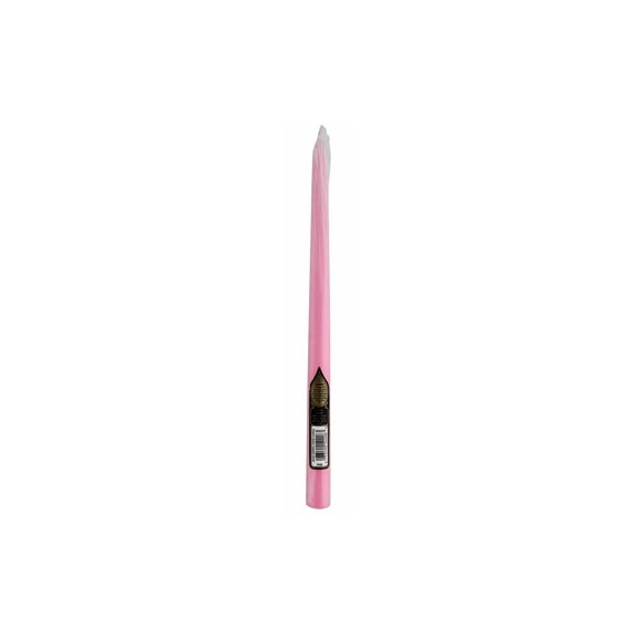 General Wax Candle Hnd Dipped Taper 12" Pink 12pc