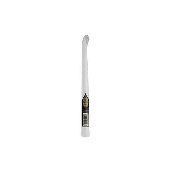 General Wax Candle Hnd Dipped Taper 10" White 12pc