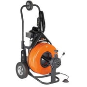 General Wire Speedrooter 92 Drain/Sewer Cleaning Machine W/ 100 x 5/8 Cable & Cutter Set,PS-92-E