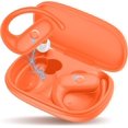 thumbnail image 1 of General Wireless Earbuds Bluetooth Headphones Sport,Over Ear Buds with Deep Bass Sound,60Hrs Playtime Earphones Redesigned Comfort Fit with Earhooks for Running,Meeting,Workout- Orange, 1 of 15