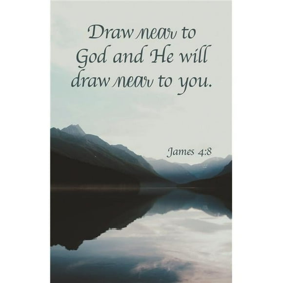 General Worship Bulletin: Draw Near (Package of 100) : James 4:8 (NKJV) (Other)