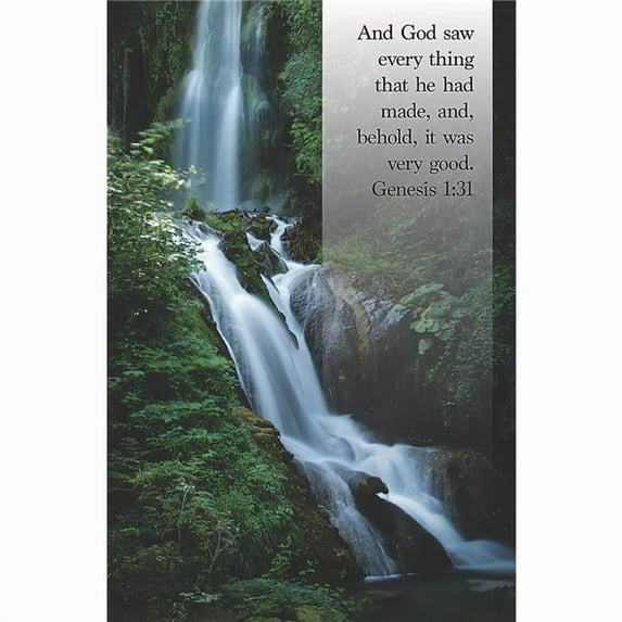 General Worship Bulletin: It Was (Package of 100) : Genesis 1:31 (KJV) (Other)