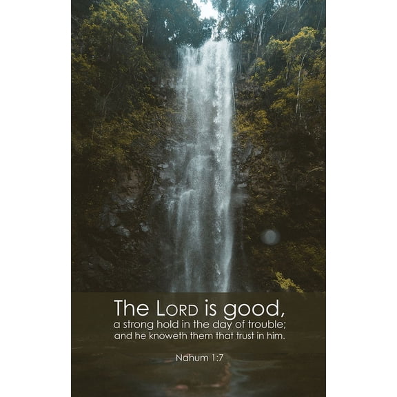 General Worship Bulletin: Lord Is Good (Package of 100): Nahum 1:7 (Kjv), (Paperback)