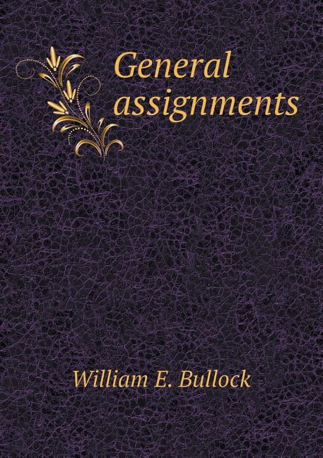 General assignments (Paperback)