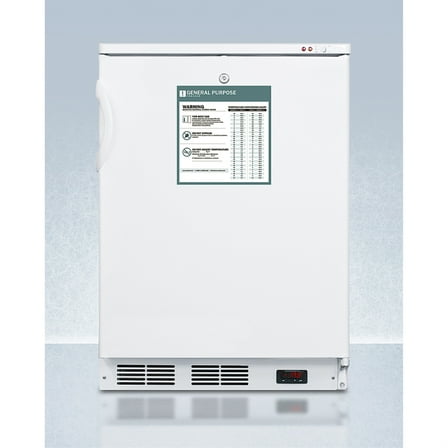 General purpose counter height all-freezer with lock