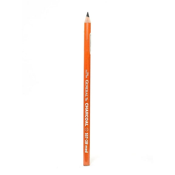 General's 557 Medium Charcoal Pencil Black 12/Pack (33609-PK12)