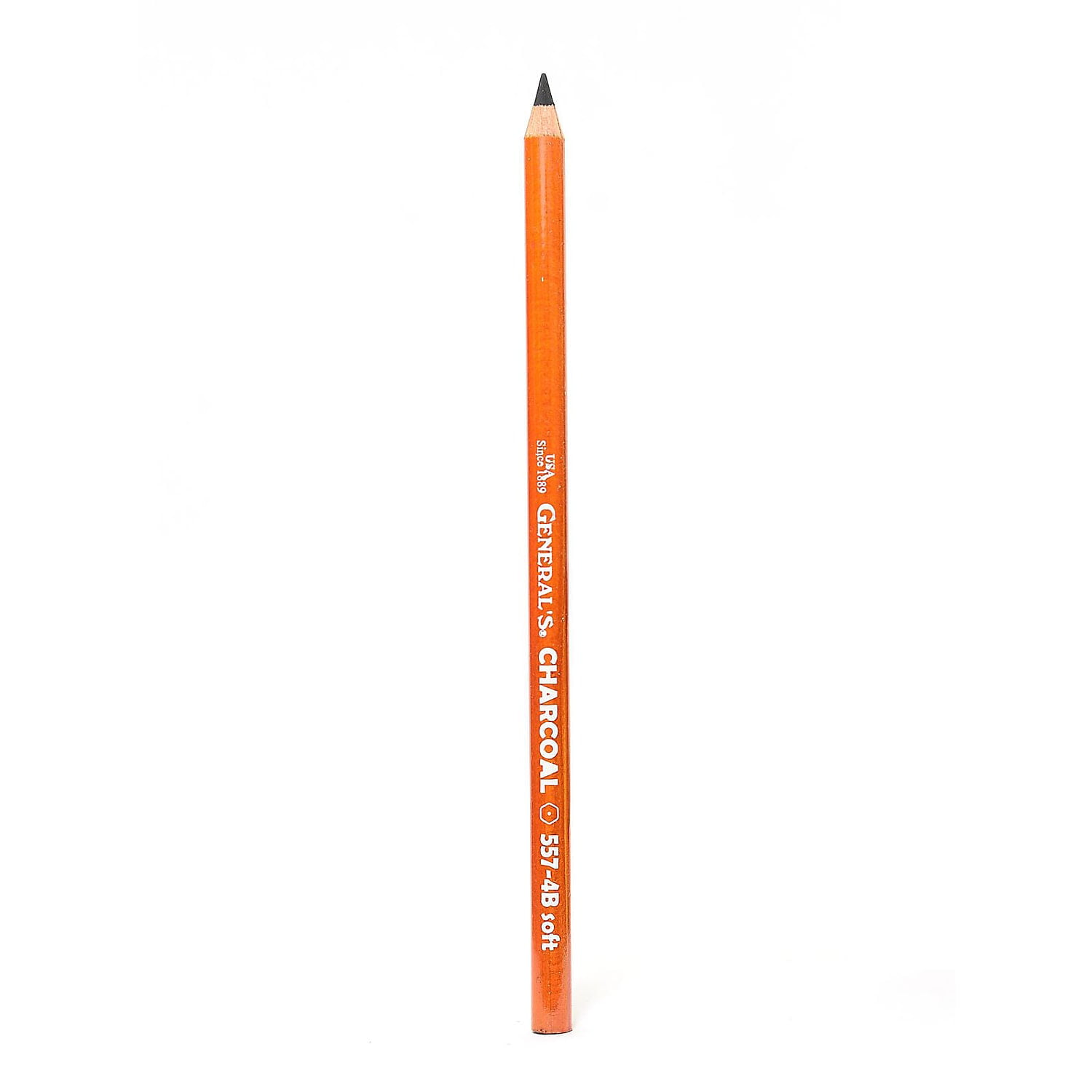 General's Charcoal Pencils 557-6B  12pcs Set - CraftsVillage™ MarketHUB