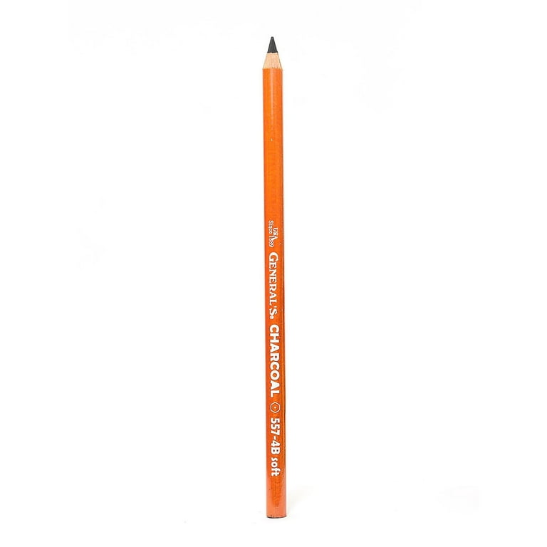 General's 557 Series Charcoal Pencils 4b Each Pack of 12
