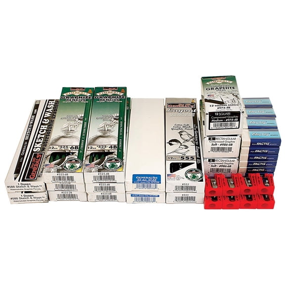 General's Kimberly Graphite Classroom Art Pack