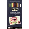 thumbnail image 1 of General's Kimberly Watercolor Pencils, Assorted Colors, Set of 24, 1 of 4