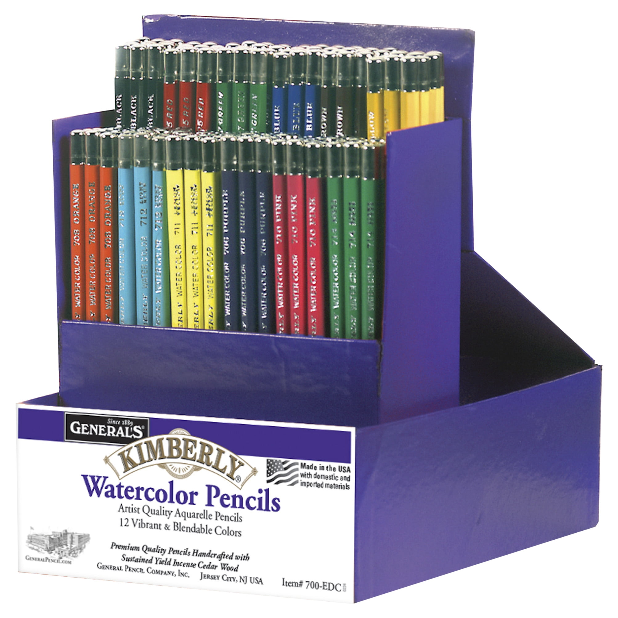 Castle Arts 120 Piece Watercolor Pencil Set in Display Tin