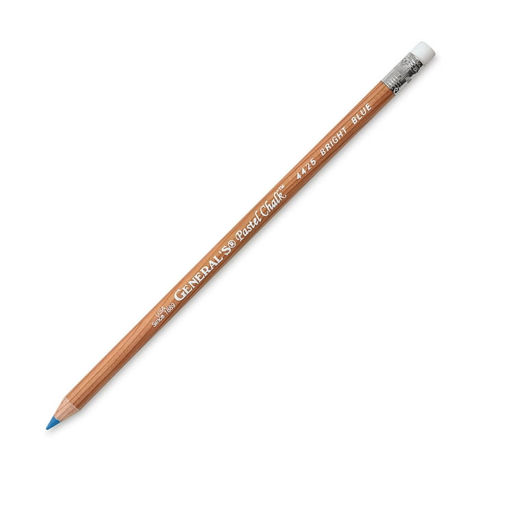 General's Pastel Chalk Pencils - Bright Blue