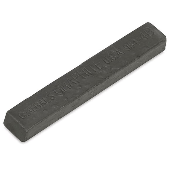 General's Wide Compressed Graphite Stick - 4B