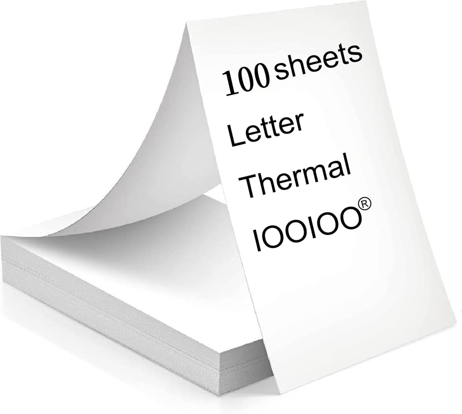 General thermal printer paper BPS free BPA free, (100 pages, Continuous, without mark, 3 years)