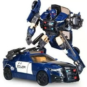 General8.7-Inch Transformer Toys Deluxe Class Movie The Last Knight Barricade Converting Action Figure, KO Version