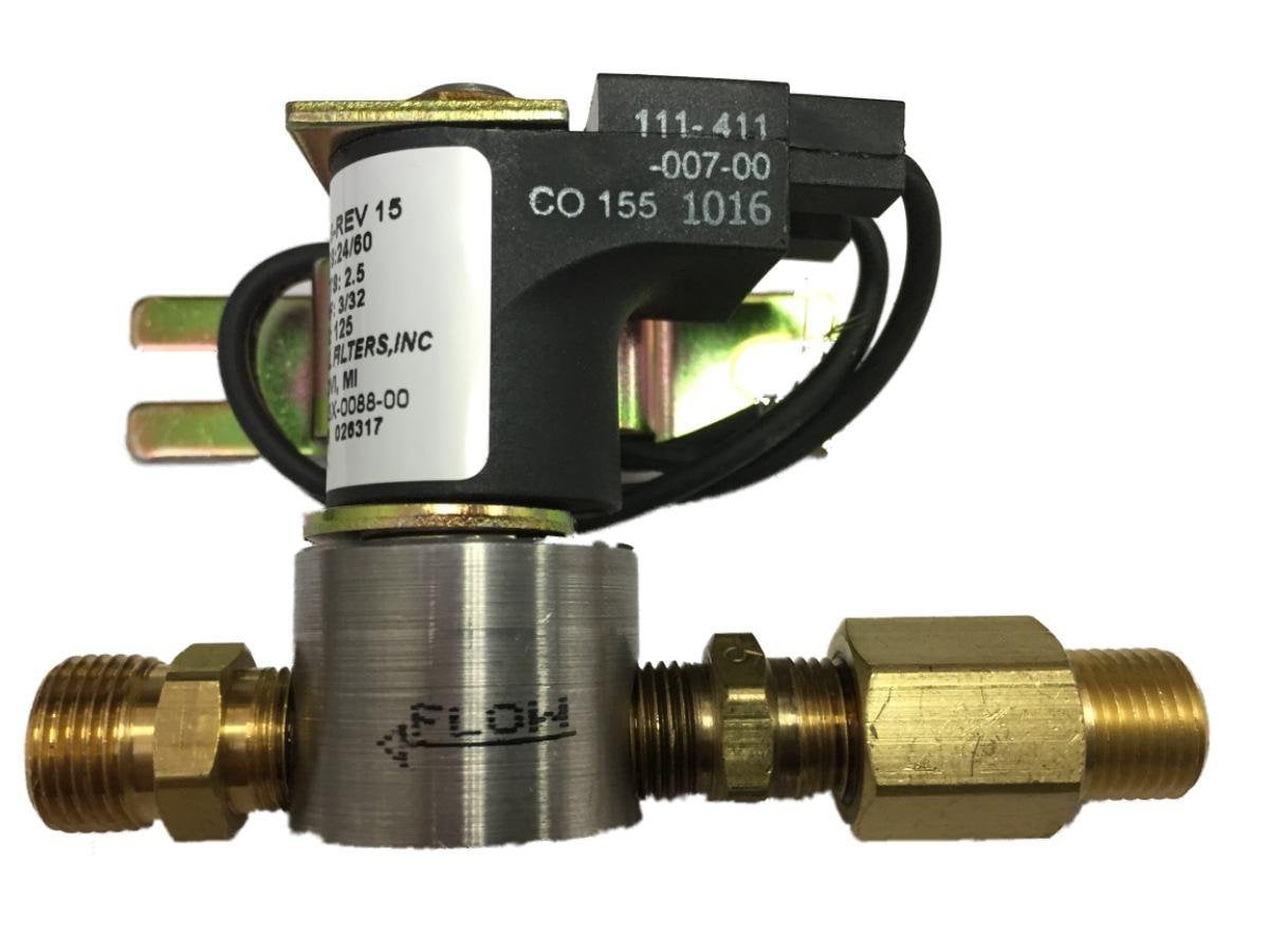 GeneralAire 24V Brass and Stainless Steel Solenoid Valve Assembly
