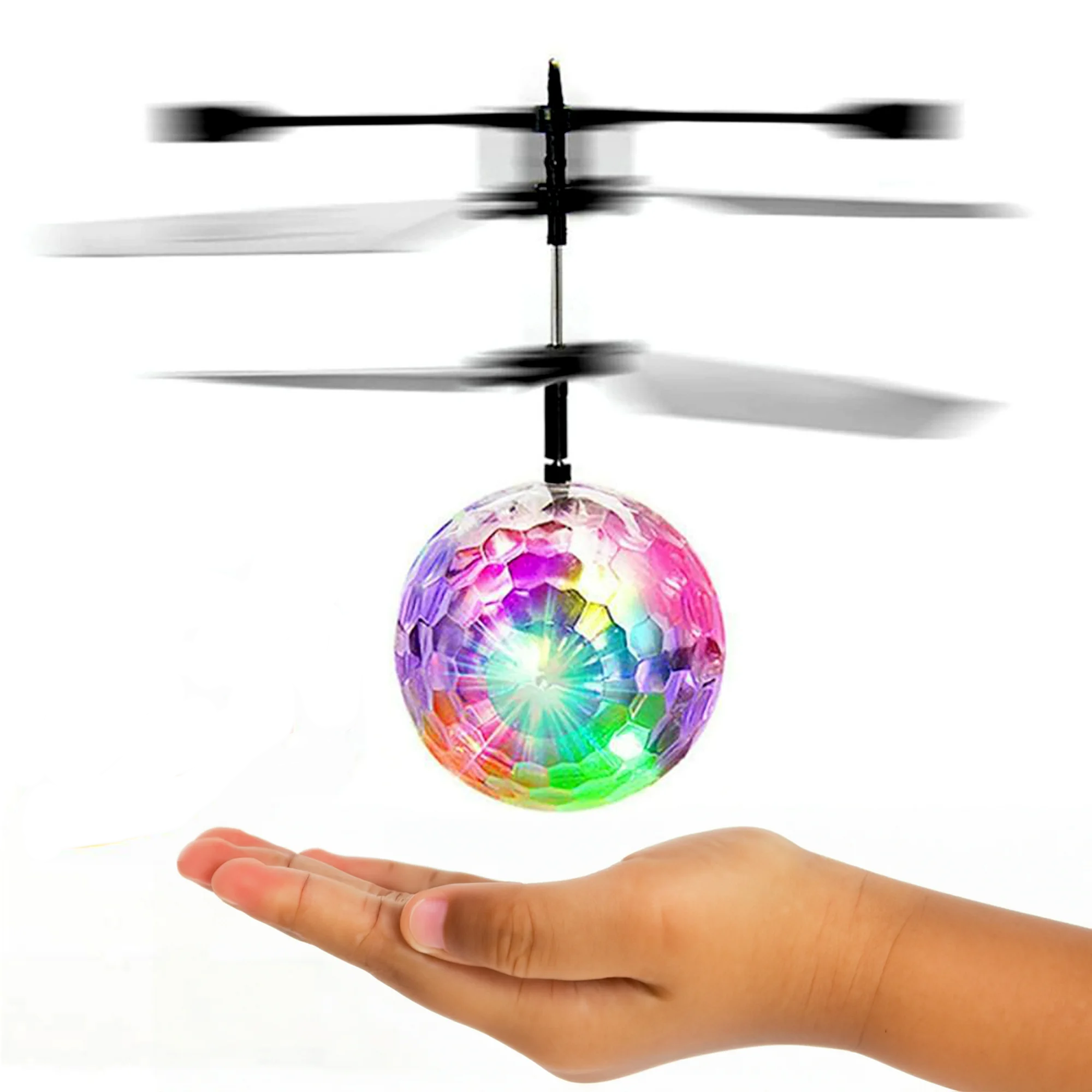 Generalia Orb Hand Control LED Light Up Drone Flying Ball Toys for Kids Rechargeable Walmart