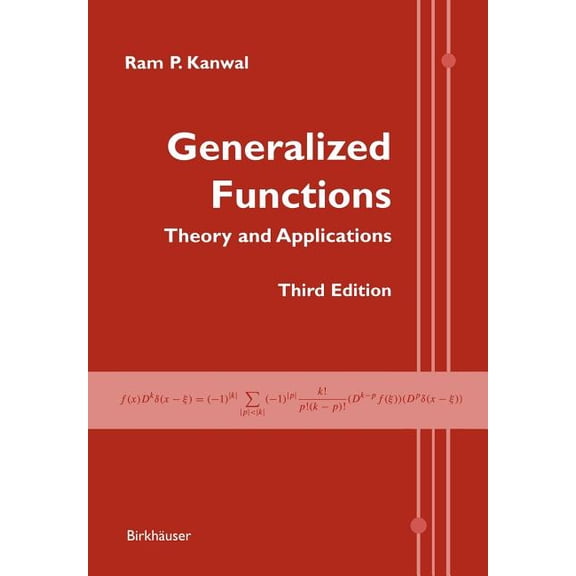 Generalized Functions Generalized Functions: Theory and Applications, (Paperback)