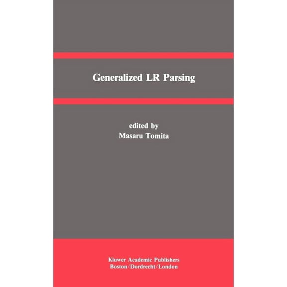 Generalized Lr Parsing, (Hardcover)