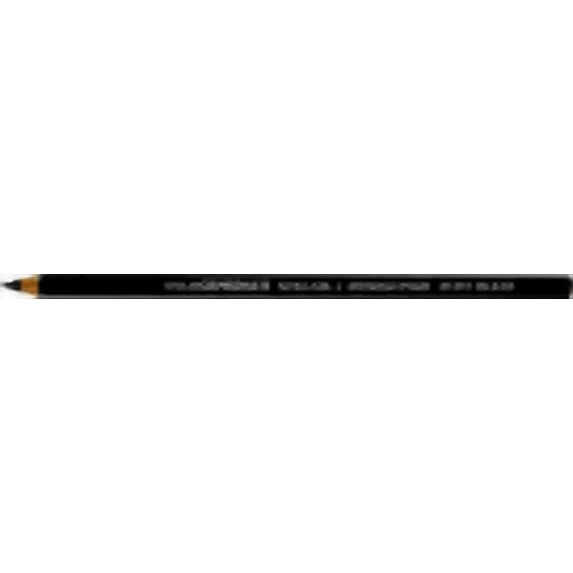 Generals Scribe-All Non-Toxic Photo-Safe Water Soluble All Surface Pencil - Black, Pack 12