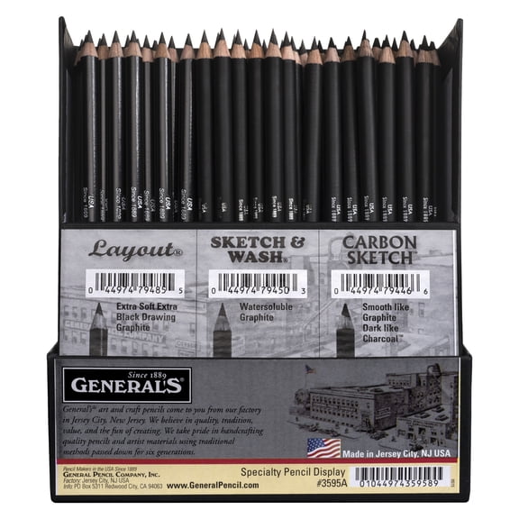 General's Specialty Pencils, Set of 108