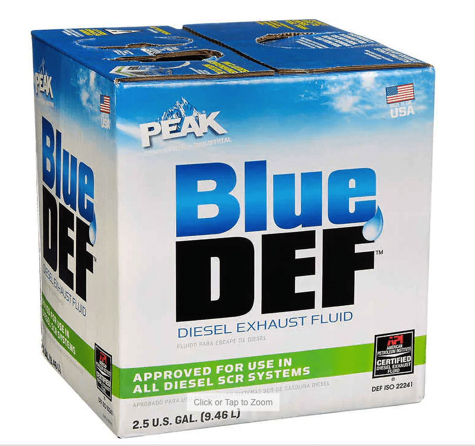 Generated Peak BlueDEF Diesel Exhaust Fluid, 2.5 gal