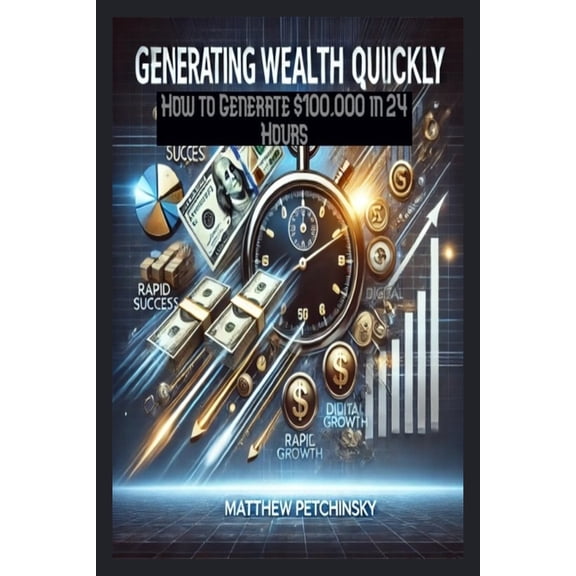 Generating Wealth Quickly: How to Generate $100,000 in 24 Hours, (Paperback)