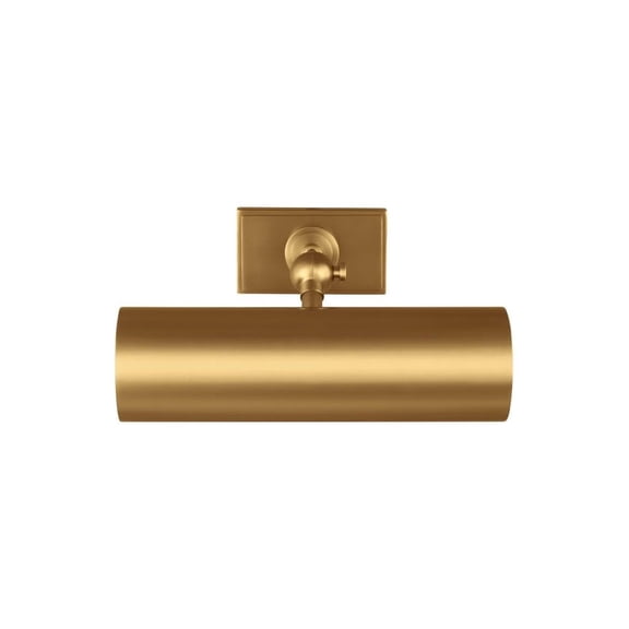 Generation Lighting-Kenyon-1 Light Picture Light in Midcentury Style-23.38 Inch Tall and 10 Inch Wide-Burnished Brass Fi